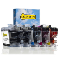 Brother Offre : Marque 123encre remplace Brother LC-3219XL (2x noir + 3x couleur)  160689
