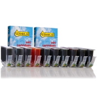 Canon offre : pour PIXMA Pro 9500 (2x noir + 8x couleur) (marque 123encre) 1033B001C 1034B001C 1035B001C 1036B001C 1037B001C 127120
